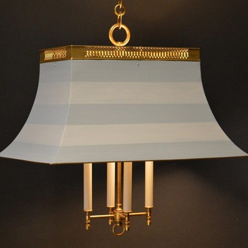 Bespoke Pagode Tole Pendant Bergerac